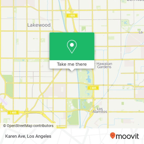 Karen Ave map