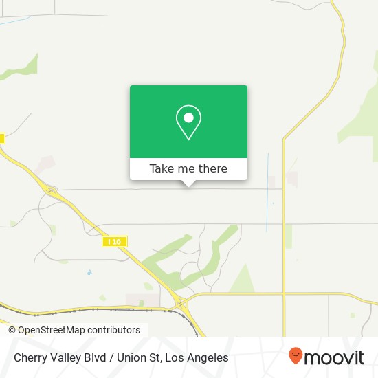 Cherry Valley Blvd / Union St map