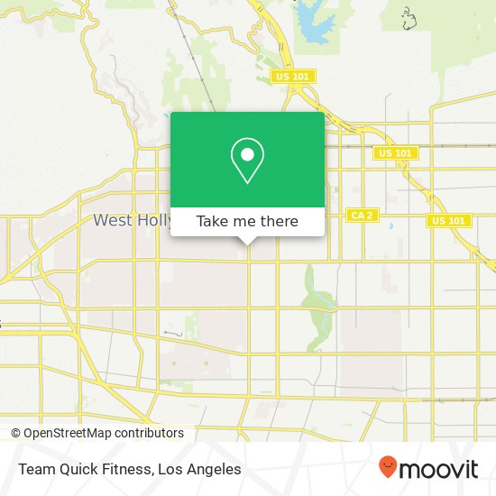 Team Quick Fitness map