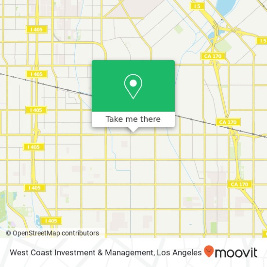 West Coast Investment & Management map