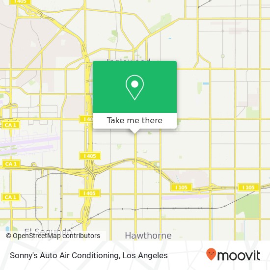 Mapa de Sonny's Auto Air Conditioning