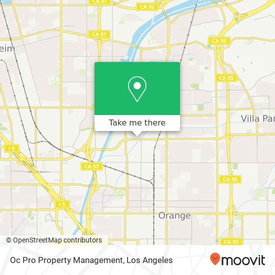 Oc Pro Property Management map