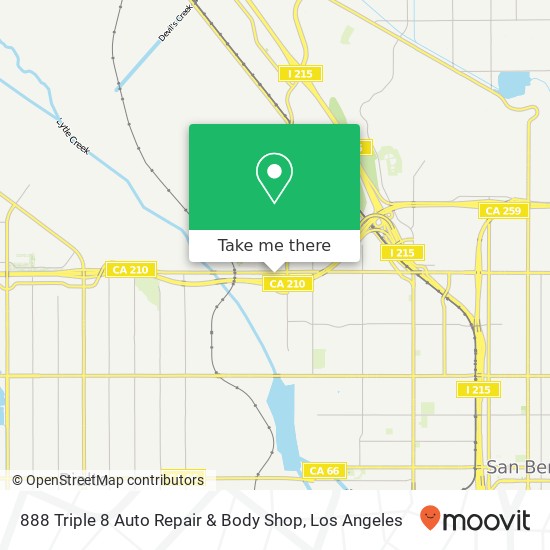 888 Triple 8 Auto Repair & Body Shop map