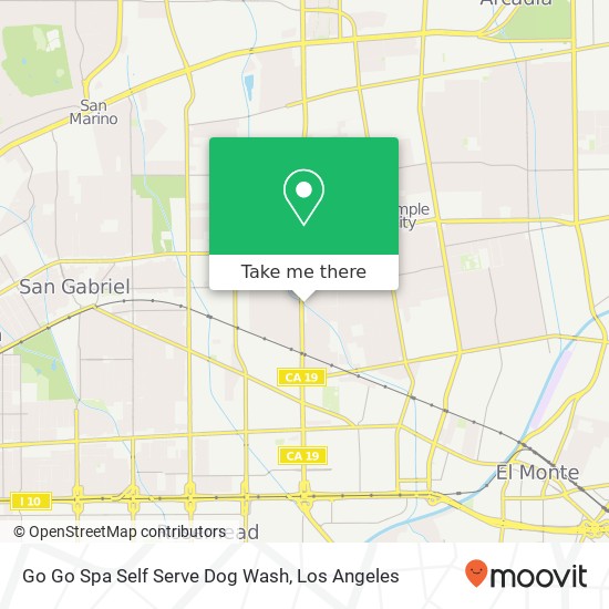 Go Go Spa Self Serve Dog Wash map