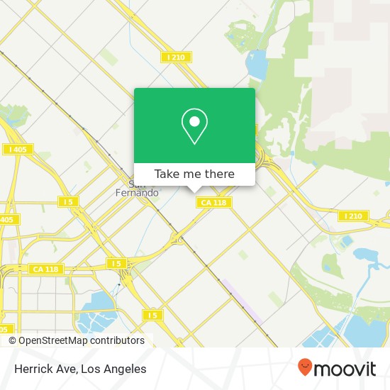 Mapa de Herrick Ave