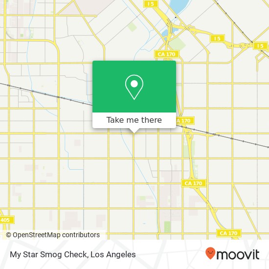 Mapa de My Star Smog Check