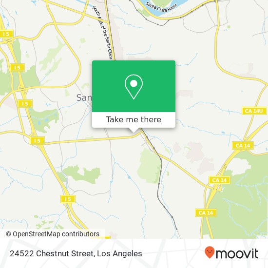 24522 Chestnut Street map