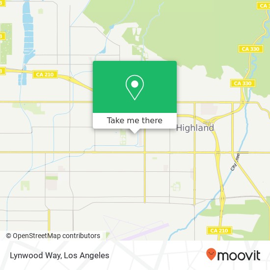 Lynwood Way map