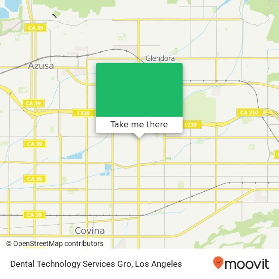 Mapa de Dental Technology Services Gro