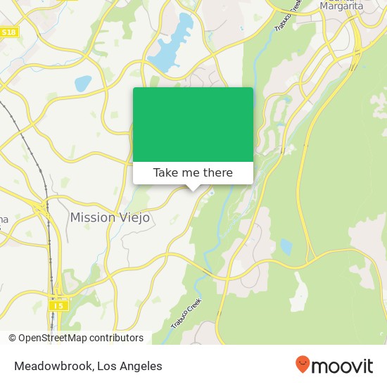 Meadowbrook map
