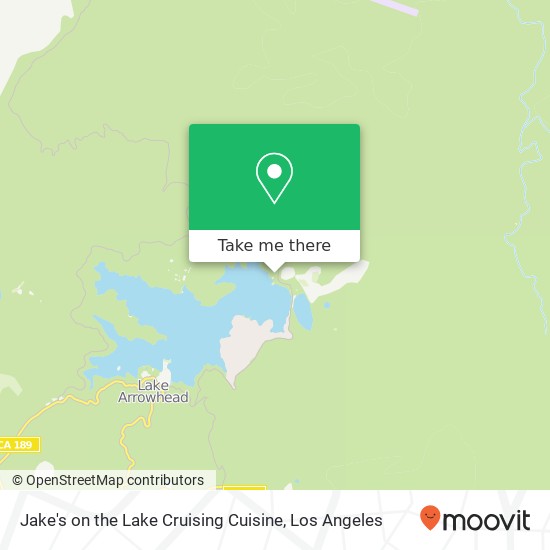 Mapa de Jake's on the Lake Cruising Cuisine