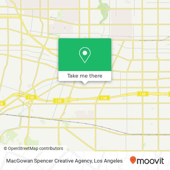 MacGowan Spencer Creative Agency map