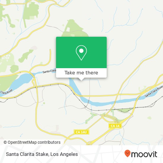 Santa Clarita Stake map