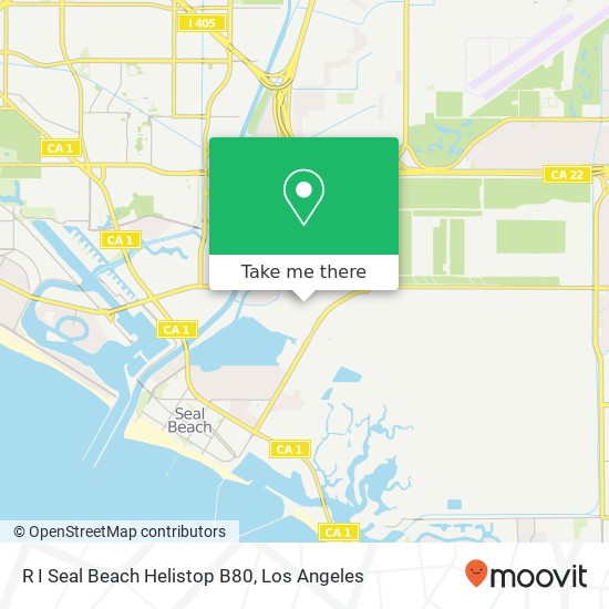 R I Seal Beach Helistop B80 map