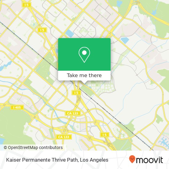 Kaiser Permanente Thrive Path map