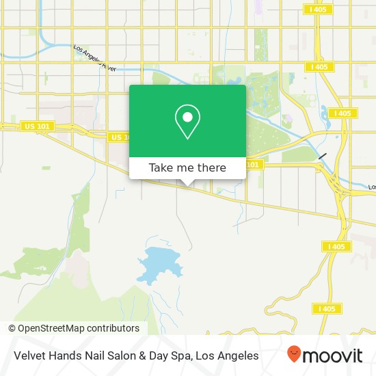 Mapa de Velvet Hands Nail Salon & Day Spa