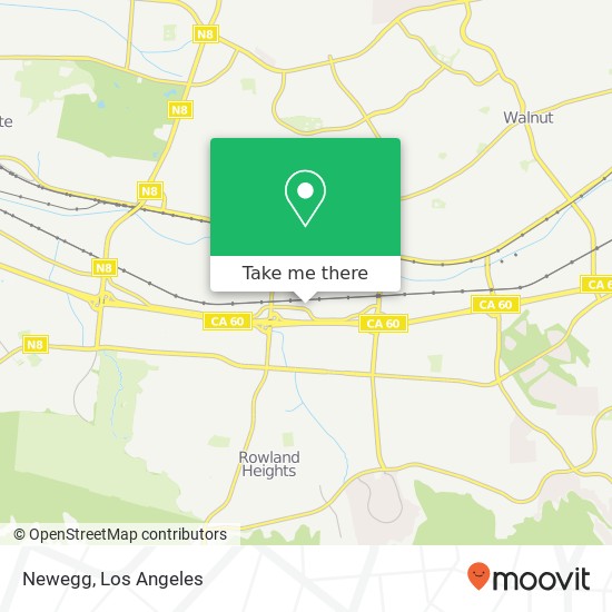 Newegg map