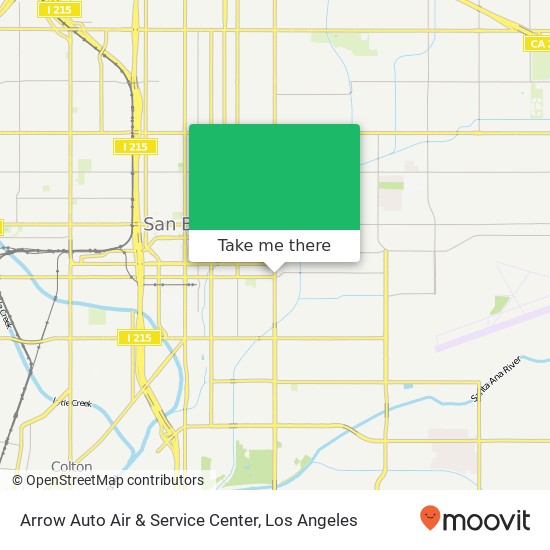 Arrow Auto Air & Service Center map