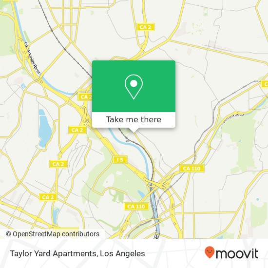 Mapa de Taylor Yard Apartments