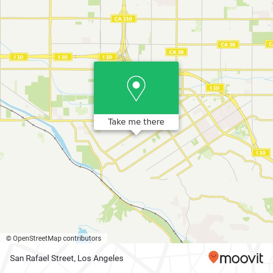 San Rafael Street map