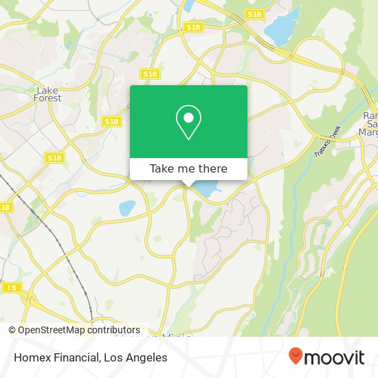 Mapa de Homex Financial