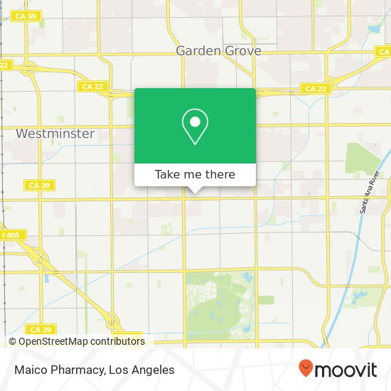 Mapa de Maico Pharmacy