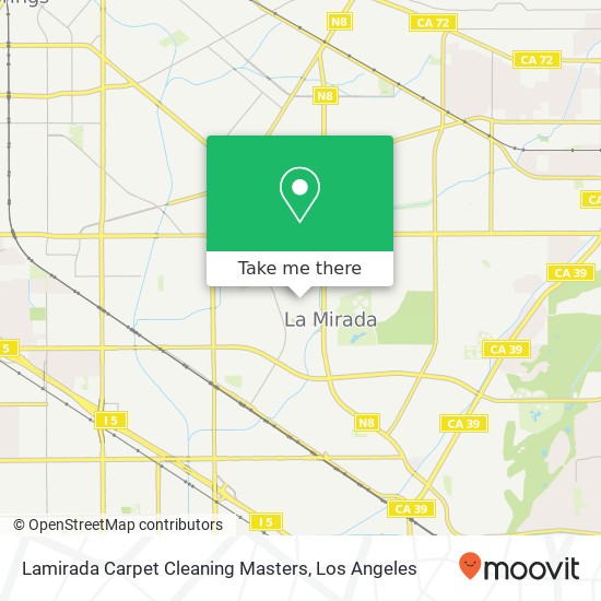 Mapa de Lamirada Carpet Cleaning Masters