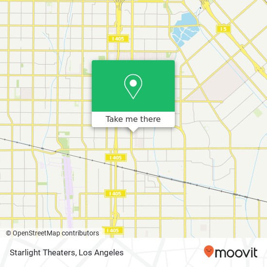 Mapa de Starlight Theaters