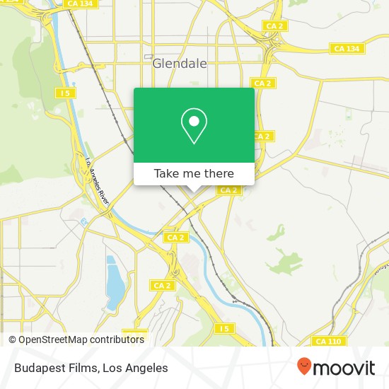 Mapa de Budapest Films