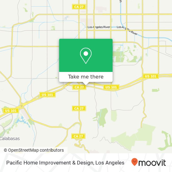 Pacific Home Improvement & Design map