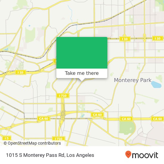 1015 S Monterey Pass Rd map