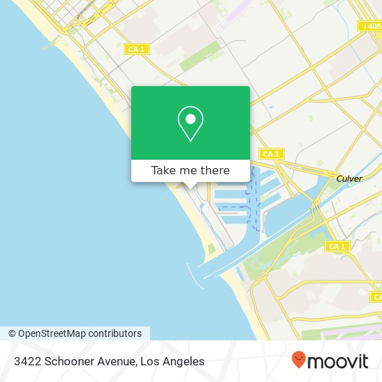 Mapa de 3422 Schooner Avenue