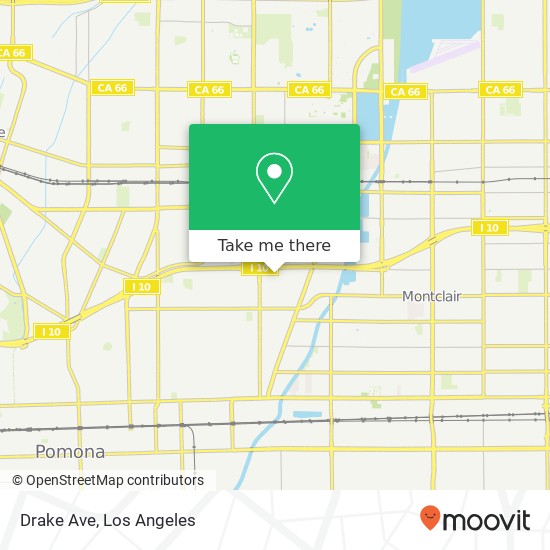 Drake Ave map