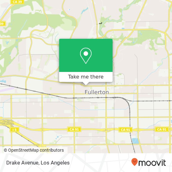 Mapa de Drake Avenue