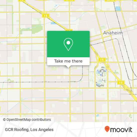 GCR Roofing map