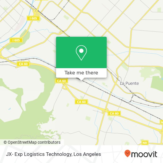 JX- Exp Logistics Technology map