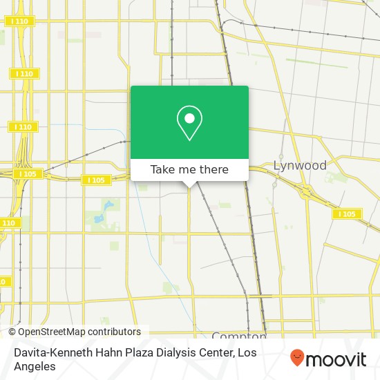 Mapa de Davita-Kenneth Hahn Plaza Dialysis Center