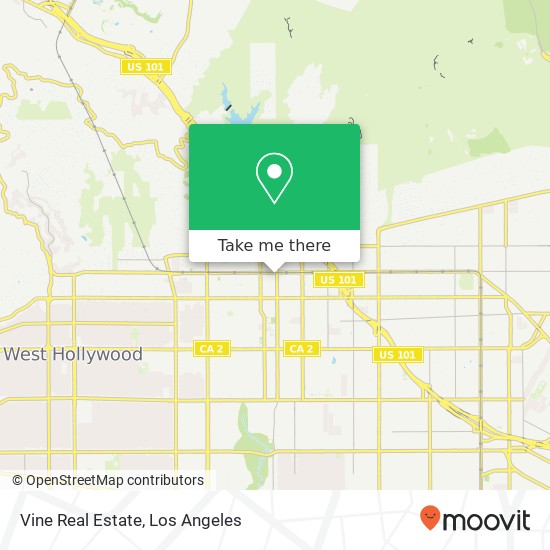 Vine Real Estate map