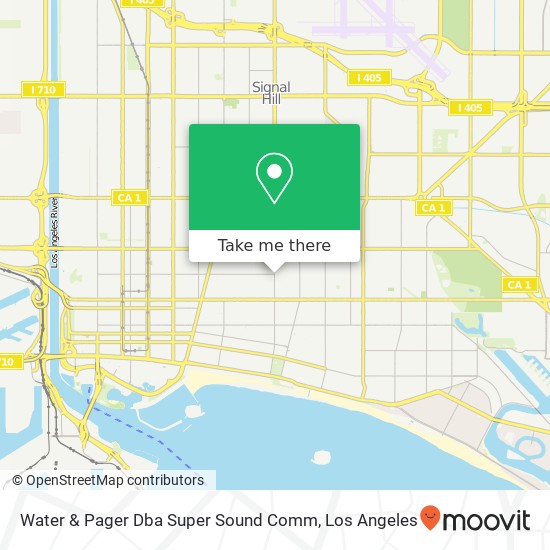 Water & Pager Dba Super Sound Comm map