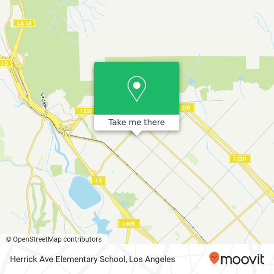 Mapa de Herrick Ave Elementary School