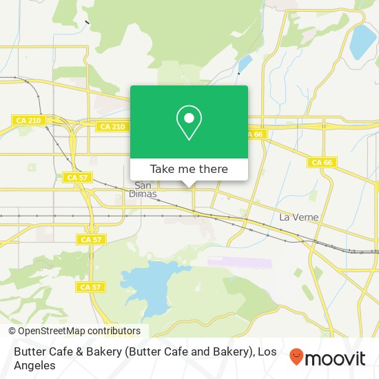 Mapa de Butter Cafe & Bakery