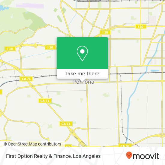 Mapa de First Option Realty & Finance