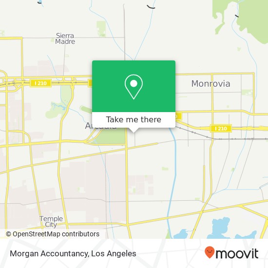 Mapa de Morgan Accountancy
