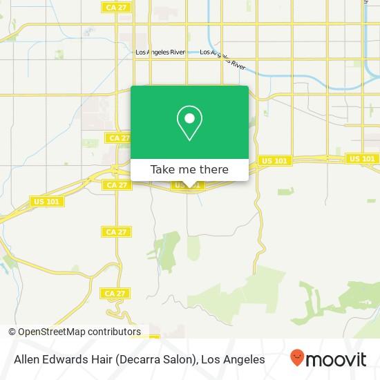 Allen Edwards Hair (Decarra Salon) map