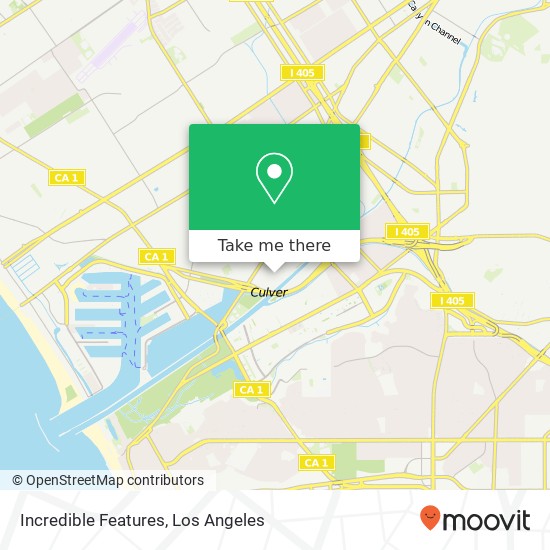 Mapa de Incredible Features