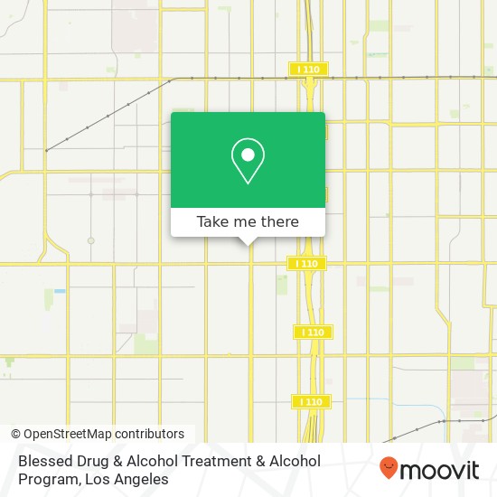 Blessed Drug & Alcohol Treatment & Alcohol Program map