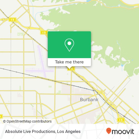 Mapa de Absolute Live Productions