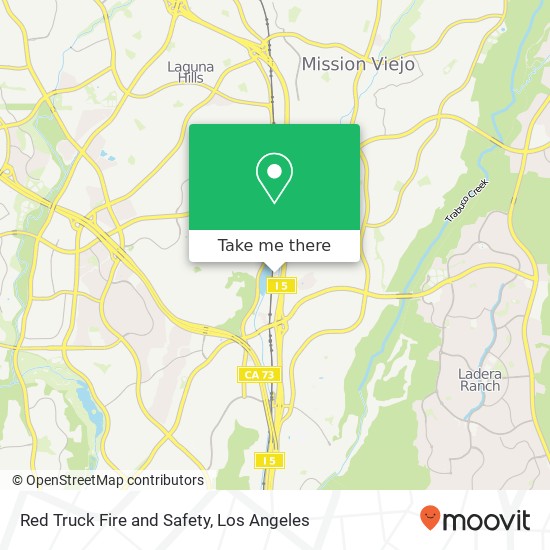 Red Truck Fire and Safety map