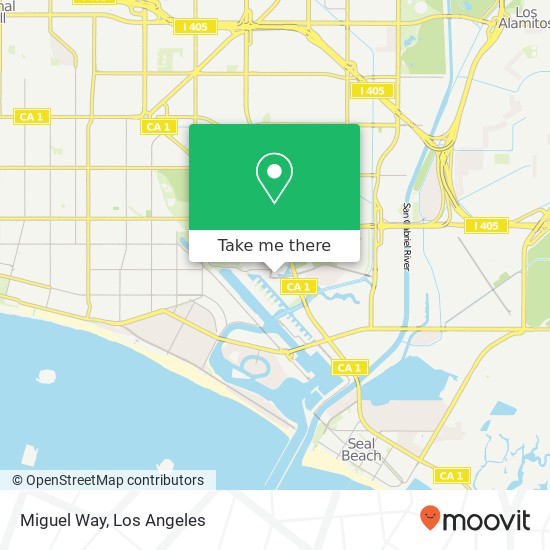 Miguel Way map