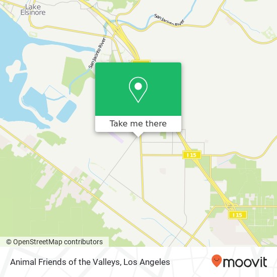 Mapa de Animal Friends of the Valleys